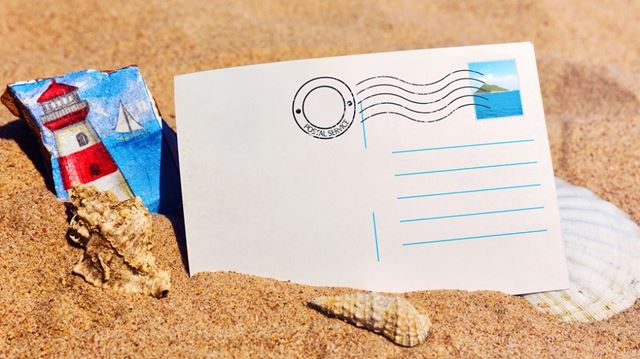 Seaside Postcard